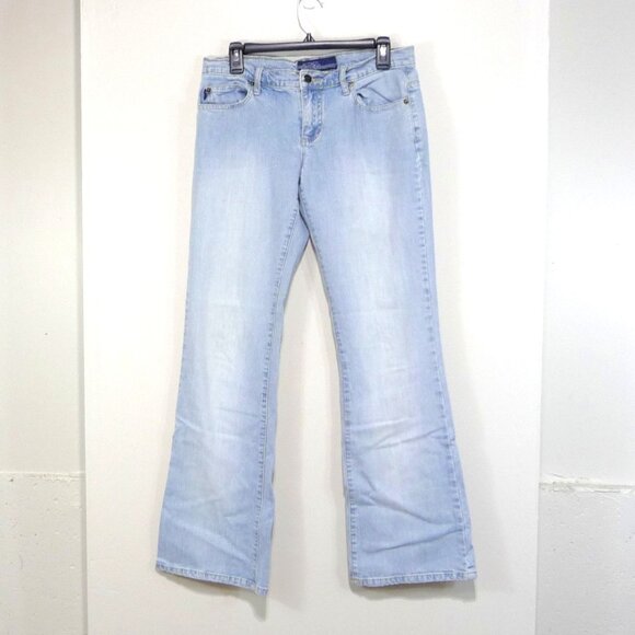 TYTE JEANS SIZE 7 LOW RISE FLARE JEANS - Picture 3 of 10